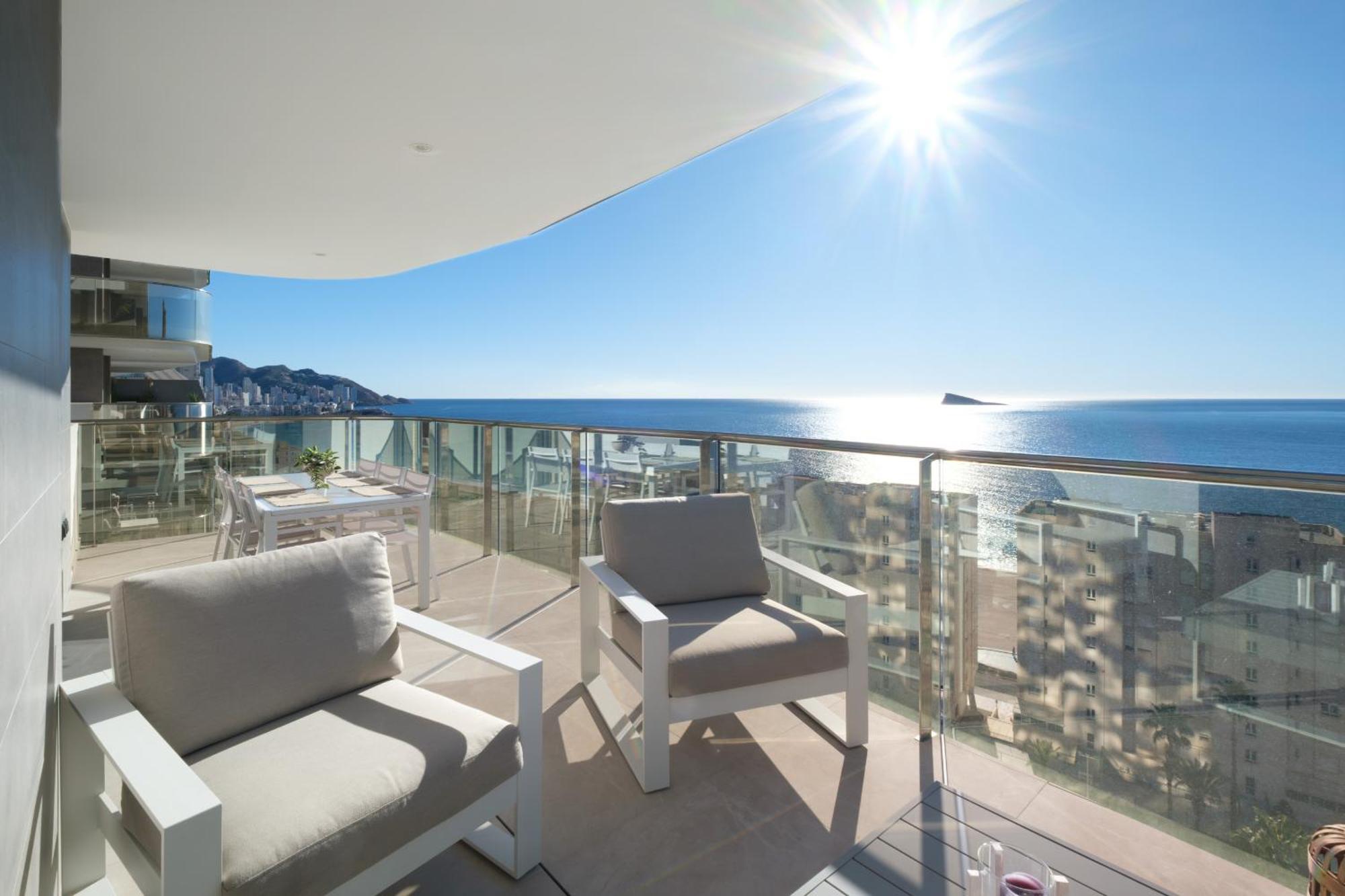 Sunset Cliffs Deluxe Apartment 6133 Poniente Beach Benidorm Exterior photo