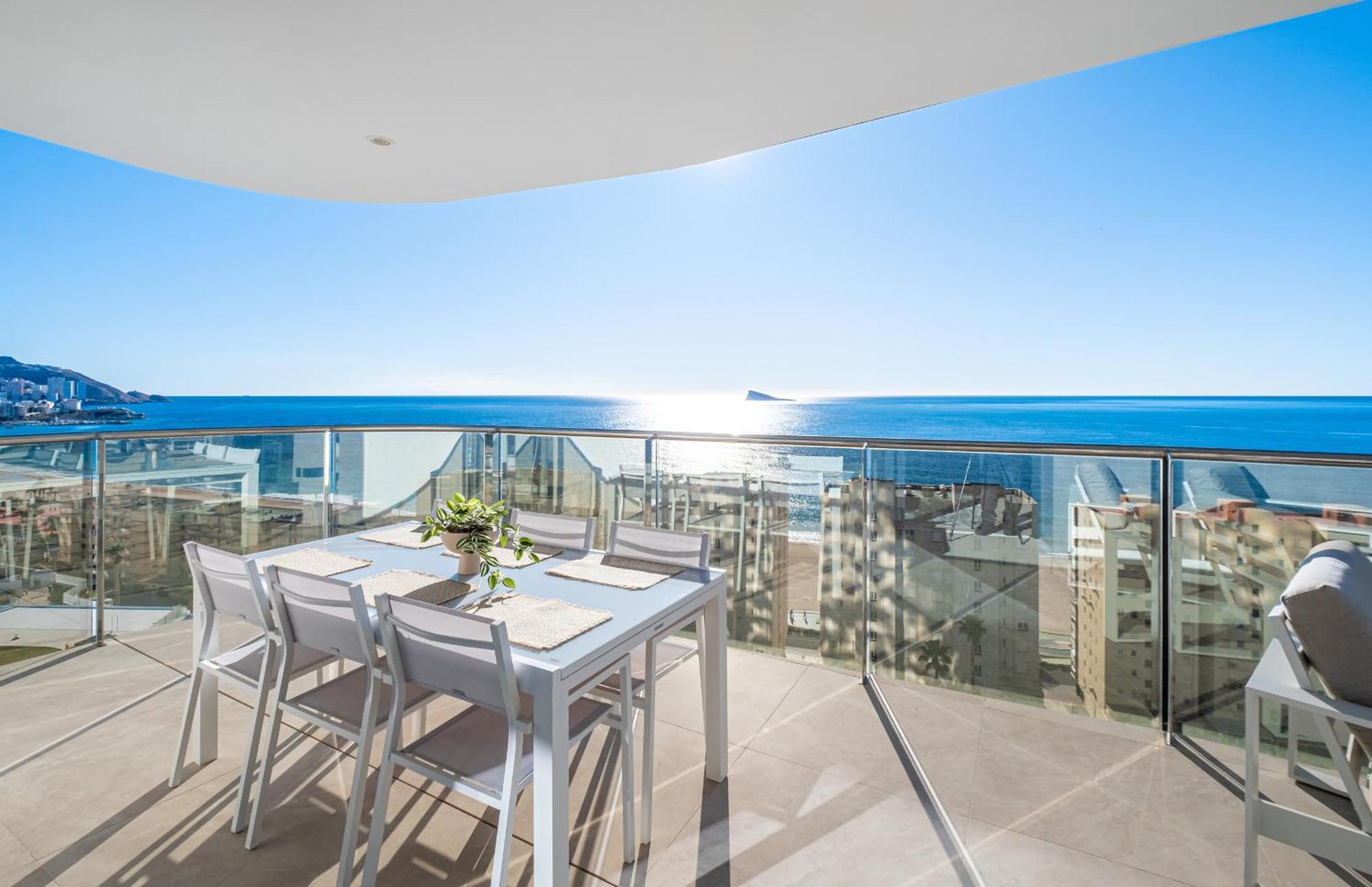 Sunset Cliffs Deluxe Apartment 6133 Poniente Beach Benidorm Exterior photo
