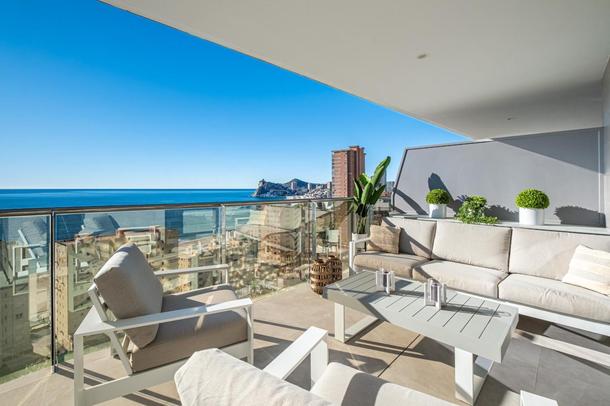 Sunset Cliffs Deluxe Apartment 6133 Poniente Beach Benidorm Exterior photo