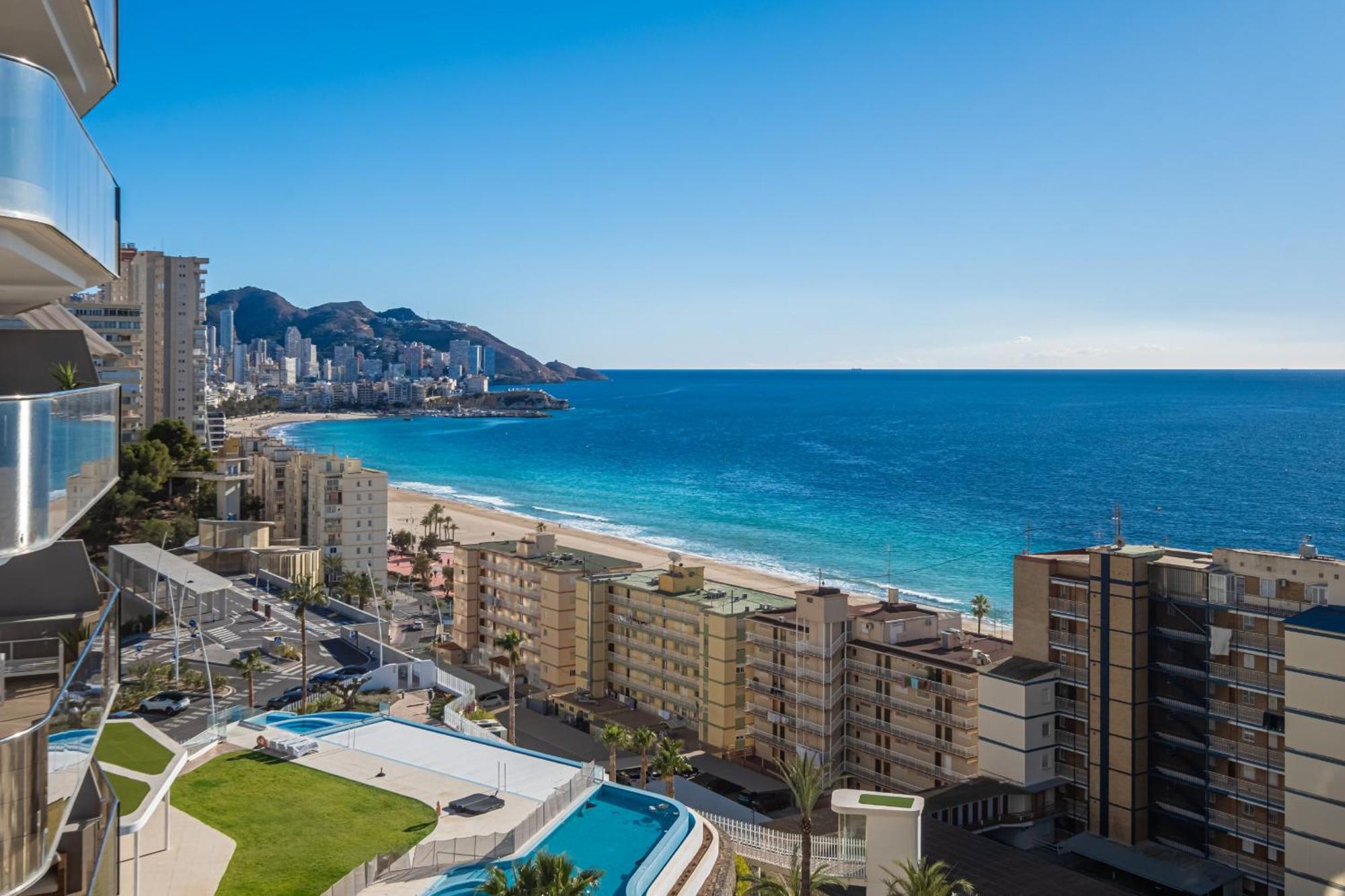 Sunset Cliffs Deluxe Apartment 6133 Poniente Beach Benidorm Exterior photo